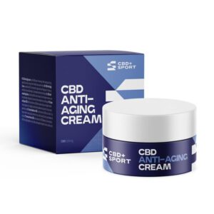 CBD Anti verouderingscrème met verpakking