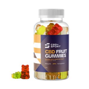 CBD Gummy Bears met verpakking